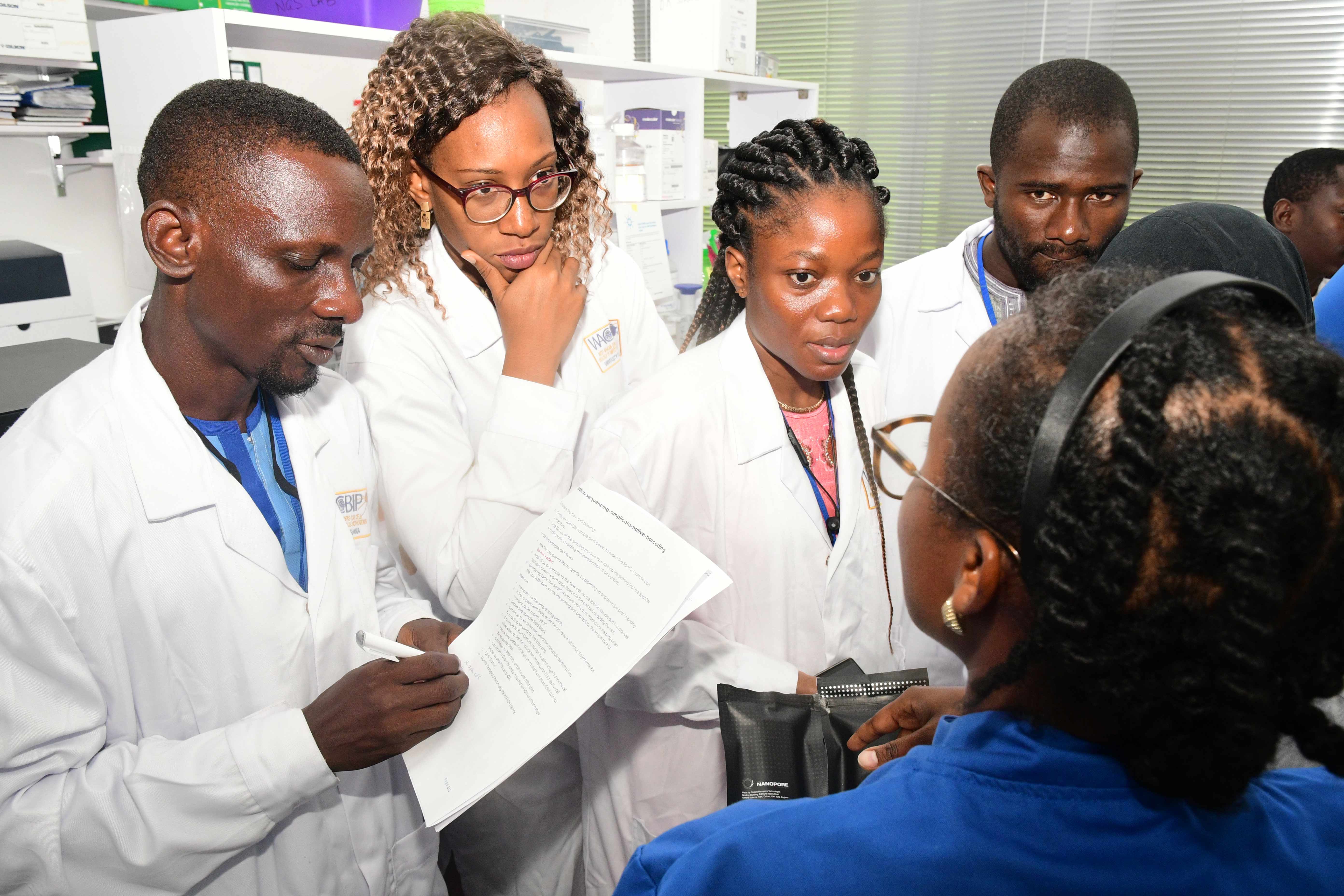 WACCBIP Hosts WANIDA Sequencing Workshop to Explore Genetic Determinants of SARS-CoV-2 in West Africa