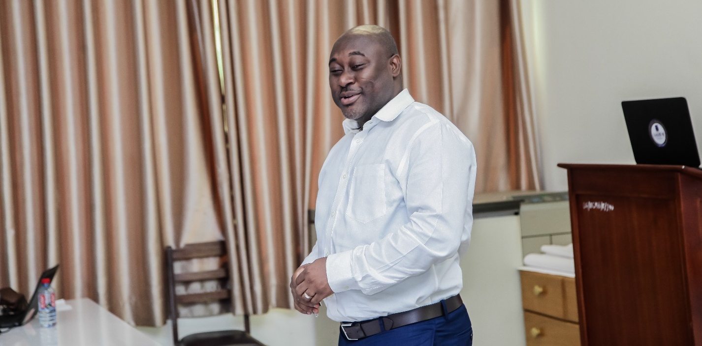 Prof. Gordon Awandare welcoming participants